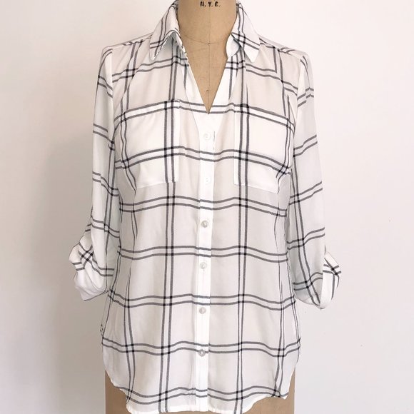 Fortune & Ivy Christelle Button Down Blouse - Picture 1 of 3